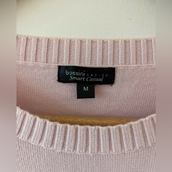 Pink Vintage Sweater Vest - Picture 2 of 3